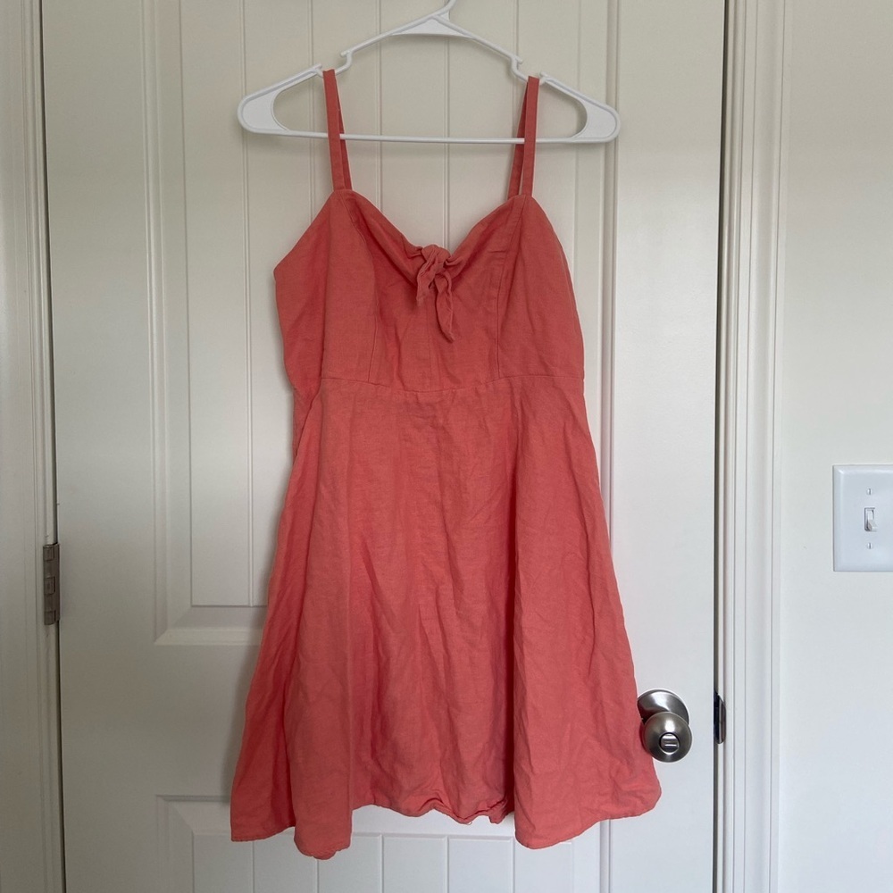 EUC | Old Navy women’s cami tied‎ bow dress — petite medium
